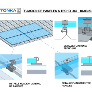 CLAMP CENTRAL FIJACION PANELES LAURENCOAT