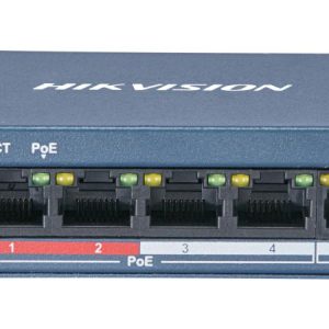 Switch PoE no gestionado de 4 puertos Fast Ethernet