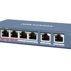 Interruptor POE no administrado Fast Ethernet de 4 puertos