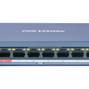 Switch PoE no gestionado de 8 puertos Fast Ethernet