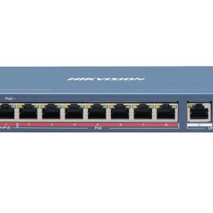 Switch PoE no gestionado de 8 puertos Fast Ethernet