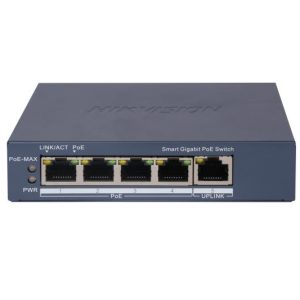 Interruptor POE inteligente Gigabit de 4 puertos