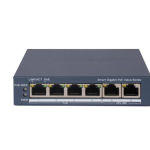 Interruptor POE inteligente Gigabit de 4 puertos
