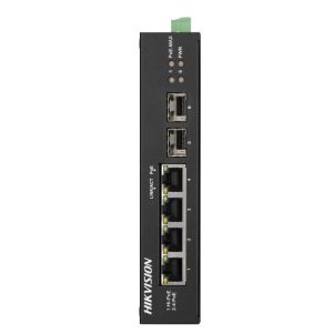 Interruptor POE Harsh no administrado Gigabit de 4 puertos