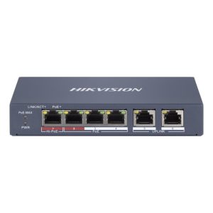 Switch PoE inteligente Fast Ethernet de 4 puertos