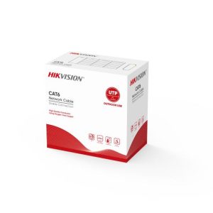 Cable de red exterior CAT6 U/UTP (cobre sólido, 0,55 mm)